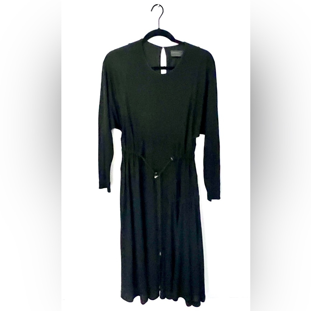 Derek Lam Classic Black Long Sleeve Dress